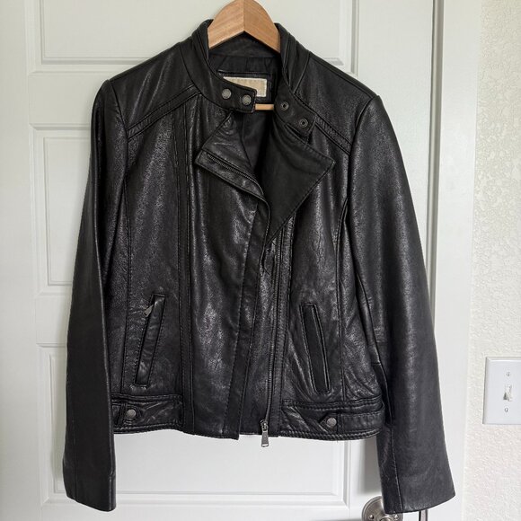 Michael Kors Women's Leather Jacket - M - Picture 1 of 6